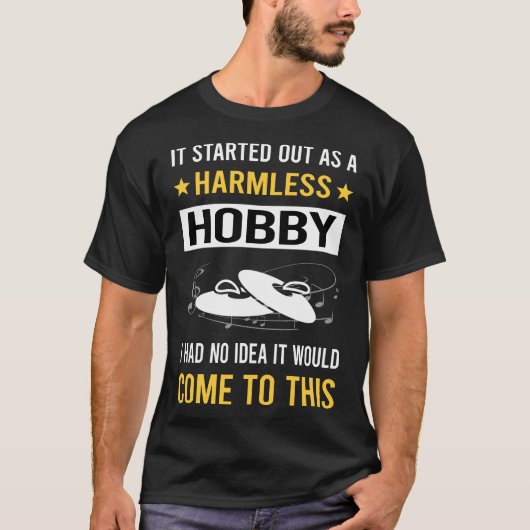 T-shirt Cymbale Hobby sans danger (Devant)