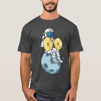 T-shirt Cymbales Cadeau Hommes Musique Orchestre en Marche