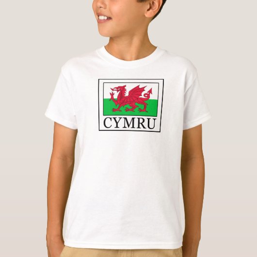 T-shirt Cymru (Devant)
