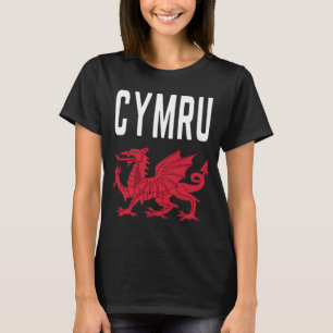 T-shirt Cymru Cymraeg Pays de Galles Racines Rugby Fier d'