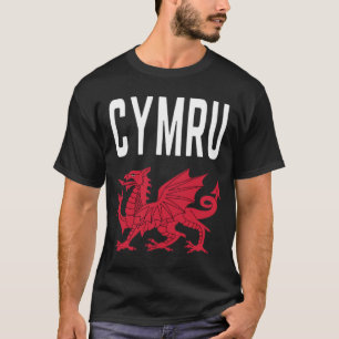 T-shirt Cymru Cymraeg Pays De Galles Racines Rugby Fier D'