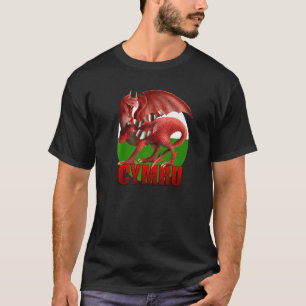 T-shirt Cymru Dragon