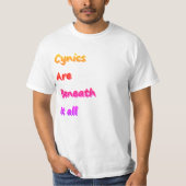 T-shirt Cynics (Devant)