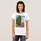 T-shirt Cyprès, Van Gogh (Devant entier)