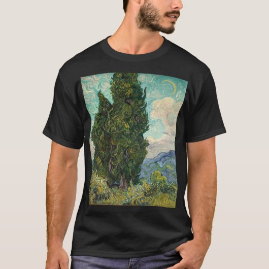 T-shirt Cypresses 1889 (Devant)
