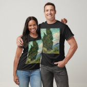 T-shirt Cypresses 1889 (Unisexe)