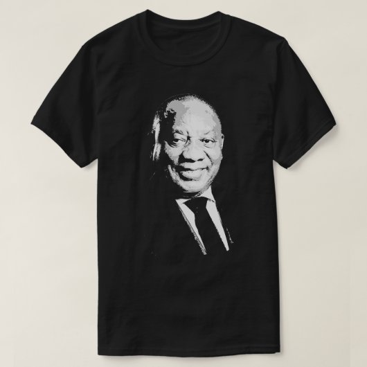 T-shirt Cyril Ramaphosa (Design devant)
