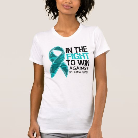 T-shirt Cystite interstitielle - combat à gagner (Devant)