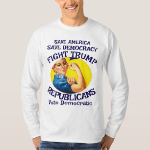 T-shirt Czar Rue Menteur Trump POTUS Patriotique MAGA Trai