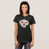 T-shirt Czech Flag Glen of Imaal Terrier Dog Czech Republi (Devant entier)