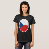 T-shirt Czechia Flag Proud Czech (Devant entier)