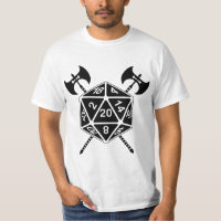 D20 Dés avec axes