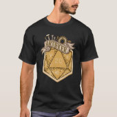 T-shirt D20 Dice Artificer Rpg Classe Tabletop Roleplay (Devant)