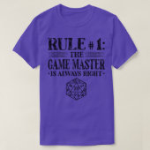 T-shirt D20 Dice Roleplaying DM Tabletop RPG (Design devant)