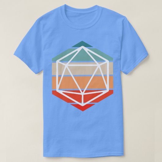 T-shirt D20 rétro (Design devant)
