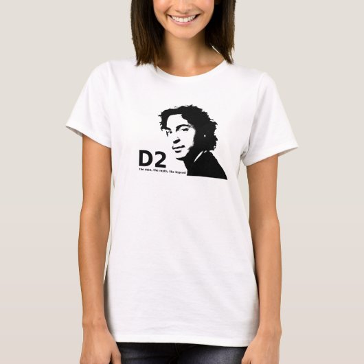 T-shirt D2-For les dames (Devant)