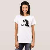 T-shirt D2-For les dames (Devant entier)
