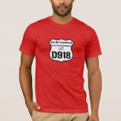 T-shirt D918 : Col du Tourmalet (Devant)