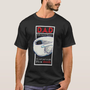 T-shirt D A D Dads Contre Diapeurs Hommes Humour mème Cita