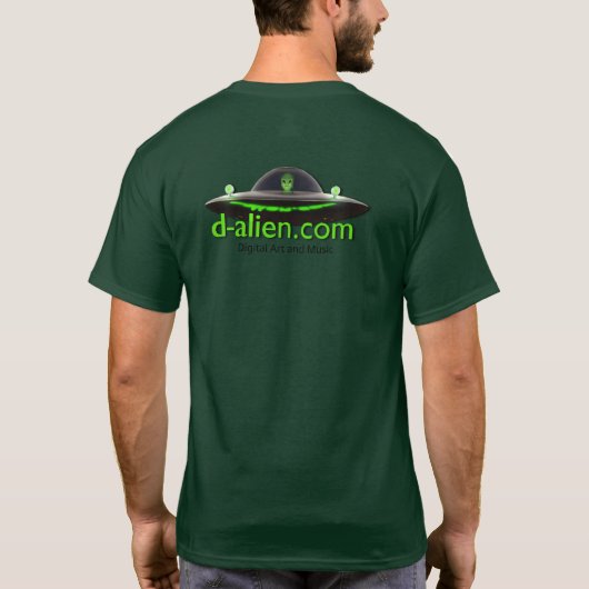 T-shirt d-alien.com (Dos)