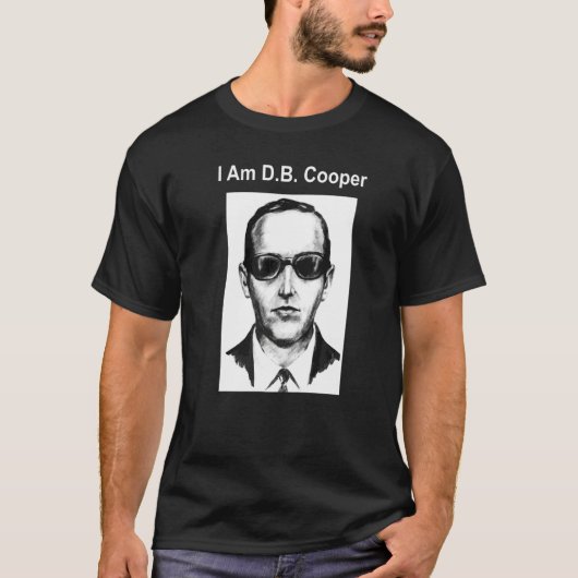 T-shirt D B Cooper 2 (Devant)