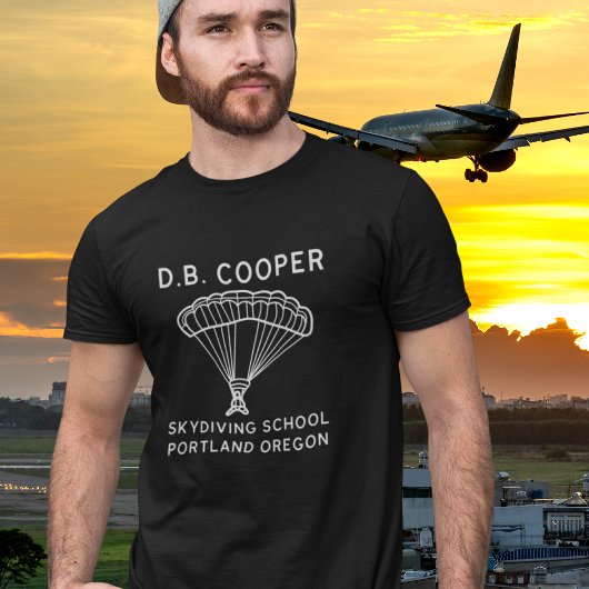 T-shirt D.B. Cooper Skydiving School