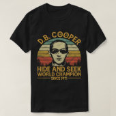 T-shirt D.B. Coopers Cachent Et Cherchent Champion Depuis (Design devant)