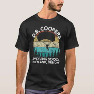 T-shirt D B Coopers Skydiving School Portland Oregon