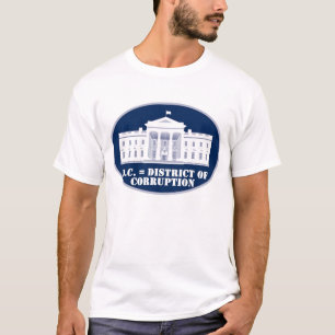 T-shirt D.C. = secteur de la corruption