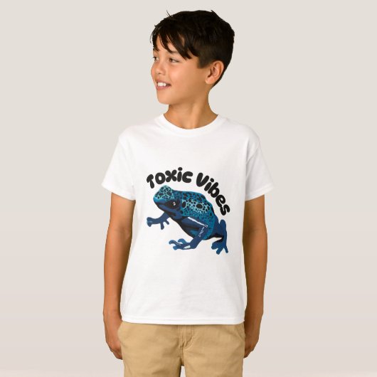 T-shirt D est pour Dart Frog. (Devant entier)