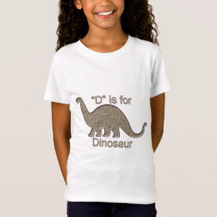 T-Shirt D est pour le dinosaure