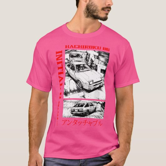 T-shirt D Hachiroku 86 initial (Devant)