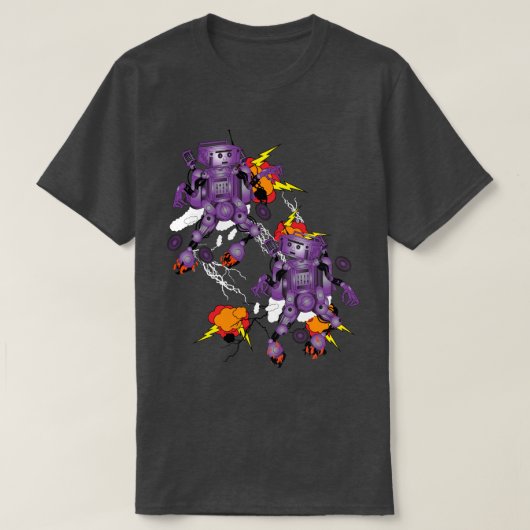 T-shirt D.J Roboto (Design devant)
