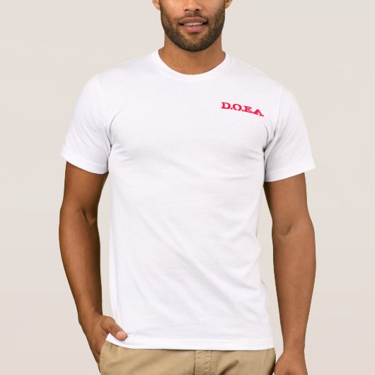 T-shirt D.O.E.A. Habillement (Devant)