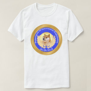 T-shirt D.O.G.E. Ministère De L'Exploitation Gouvernementa