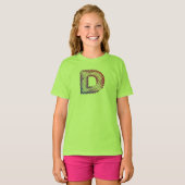 T-SHIRT D POUR DONALD (Devant entier)