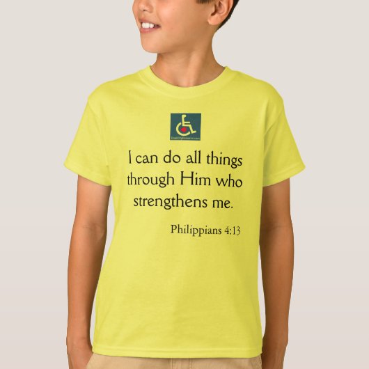 T-shirt D/R - Citation de 4h13 de Philippiens (Devant)