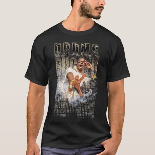 T-SHIRT D.R.U.M.S. RUGGED THUNDER (Devant)
