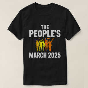 T-shirt DA115-Le Peuple Mars 2025 Unité politique