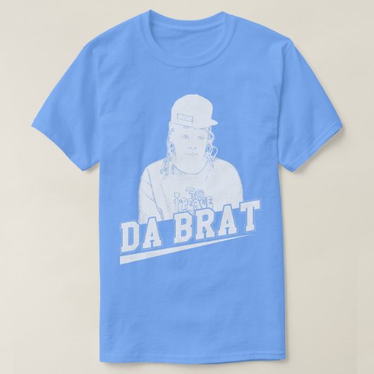 T-shirt Da Brat white retro (Design devant)