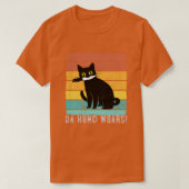T-shirt Da Hund laine Katzen Design mit schwarzer Katze TS (Design devant)