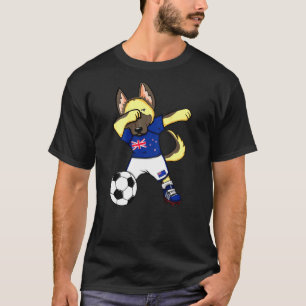 T-shirt Dab Berger Allemand Nouvelle-Zélande Supporters de
