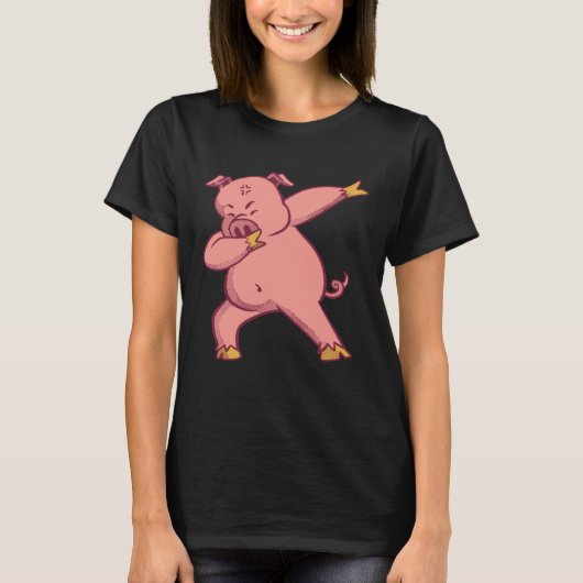 T-shirt Dab de porc (Devant)