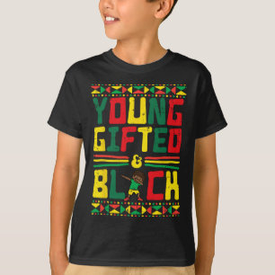 T-shirt Dab Toddler Bo, le jeune garçon africain doué de l