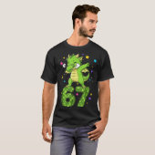 T-shirt Dabbing 67 Dragon 67 Funny Six Seven Gen Z Slang M (Devant entier)