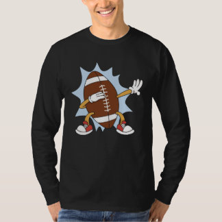 T-shirt Dabbing American football team sport quarterback p