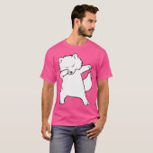 T-shirt Dabbing Arctic Fox Cute Arctic Fox (Devant entier)