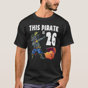 T-shirt Dabbing Avec Or Ce Pirate A 26 Ans Happ