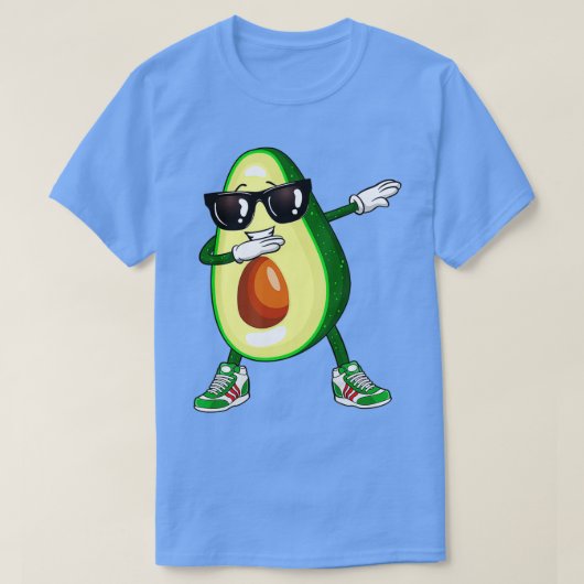 T-shirt Dabbing Avocado Drôle Vegan Nourriture Lover Enfan (Design devant)