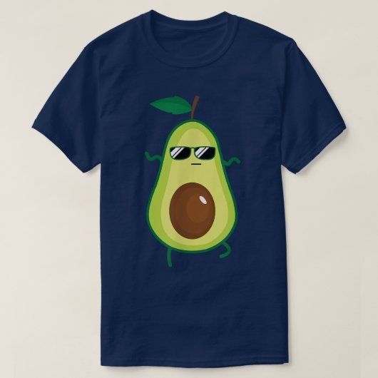 T-shirt Dabbing Avocado Funny Vegan Food Lover Teids W (Design devant)